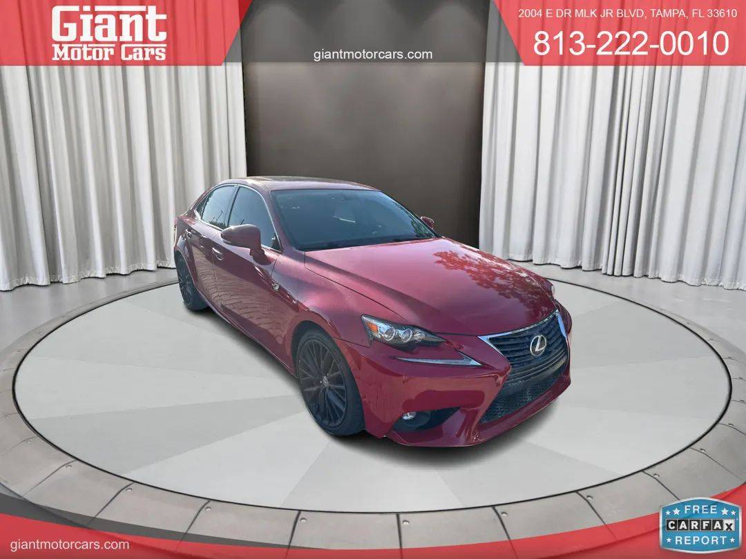 2016 Lexus IS IS 200t — Sedan — 118,750 mi — Tampa, FL