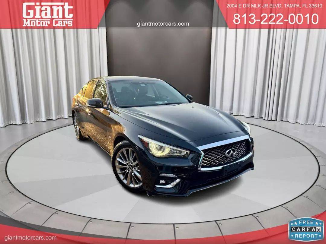 2018 INFINITI Q50 3.0t LUXE — Sedan — 60,861 mi — Tampa, FL