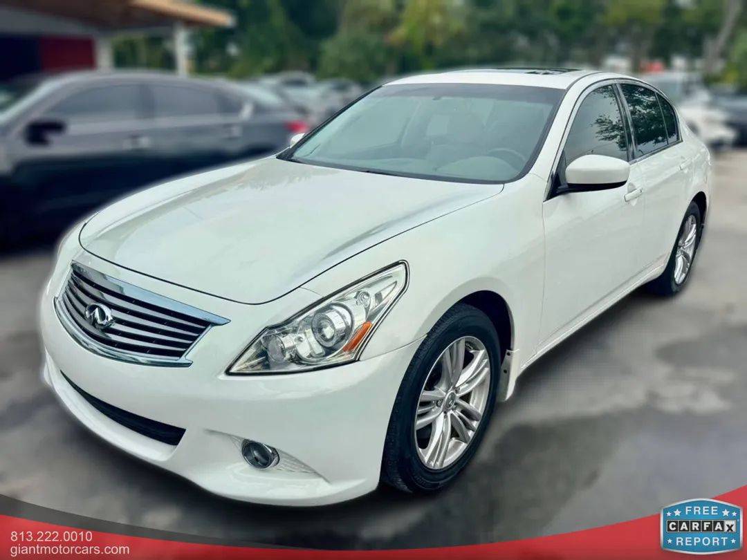 2013 INFINITI G G37x — Sedan — 76,137 mi — Tampa, FL
