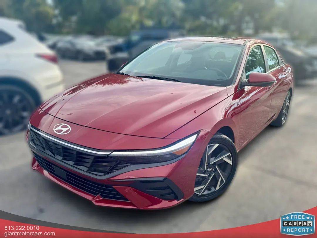 2024 Hyundai Elantra Hybrid Limited — Sedan — 4,465 mi — Tampa, FL