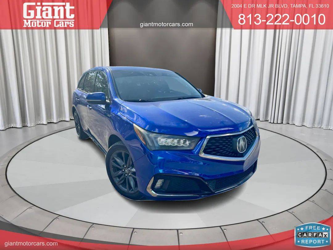 2019 Acura MDX A-Spec with Technology Package — SUV — 91,078 mi — Tampa, FL