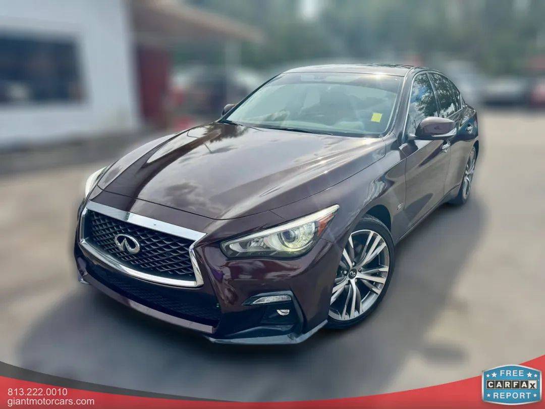 2018 INFINITI Q50 3.0t SPORT — Sedan — 58,972 mi — Tampa, FL