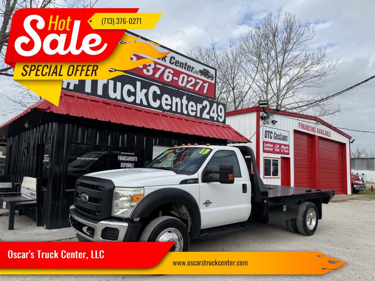 2013 Ford Super Duty F-550 Chassis Cab XL — Chassis Cab Truck — 254,920 mi — Houston, TX