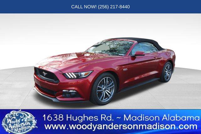 2015 Ford Mustang GT Premium — Convertible — 62,255 mi — Huntsville, AL