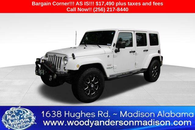 2016 Jeep Wrangler Sahara — SUV — 122,960 mi — Huntsville, AL