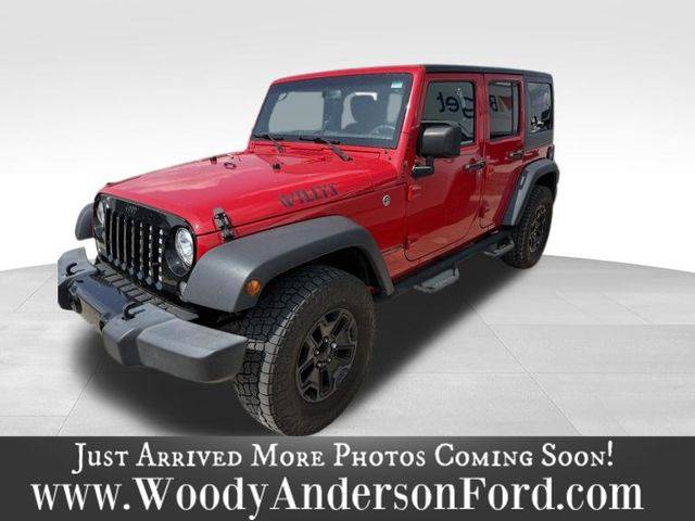 2018 Jeep Wrangler Willys Wheeler W — SUV — 97,113 mi — Huntsville, AL