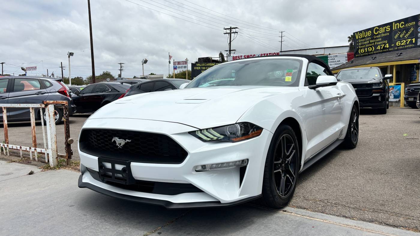 2020 Ford Mustang EcoBoost Premium — Convertible — 69,743 mi — National City, CA