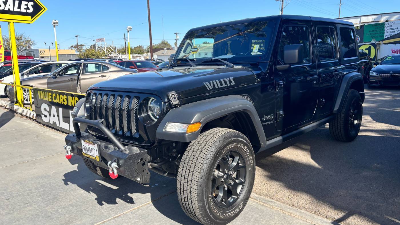 2020 Jeep Wrangler Willys — SUV — 69,297 mi — National City, CA
