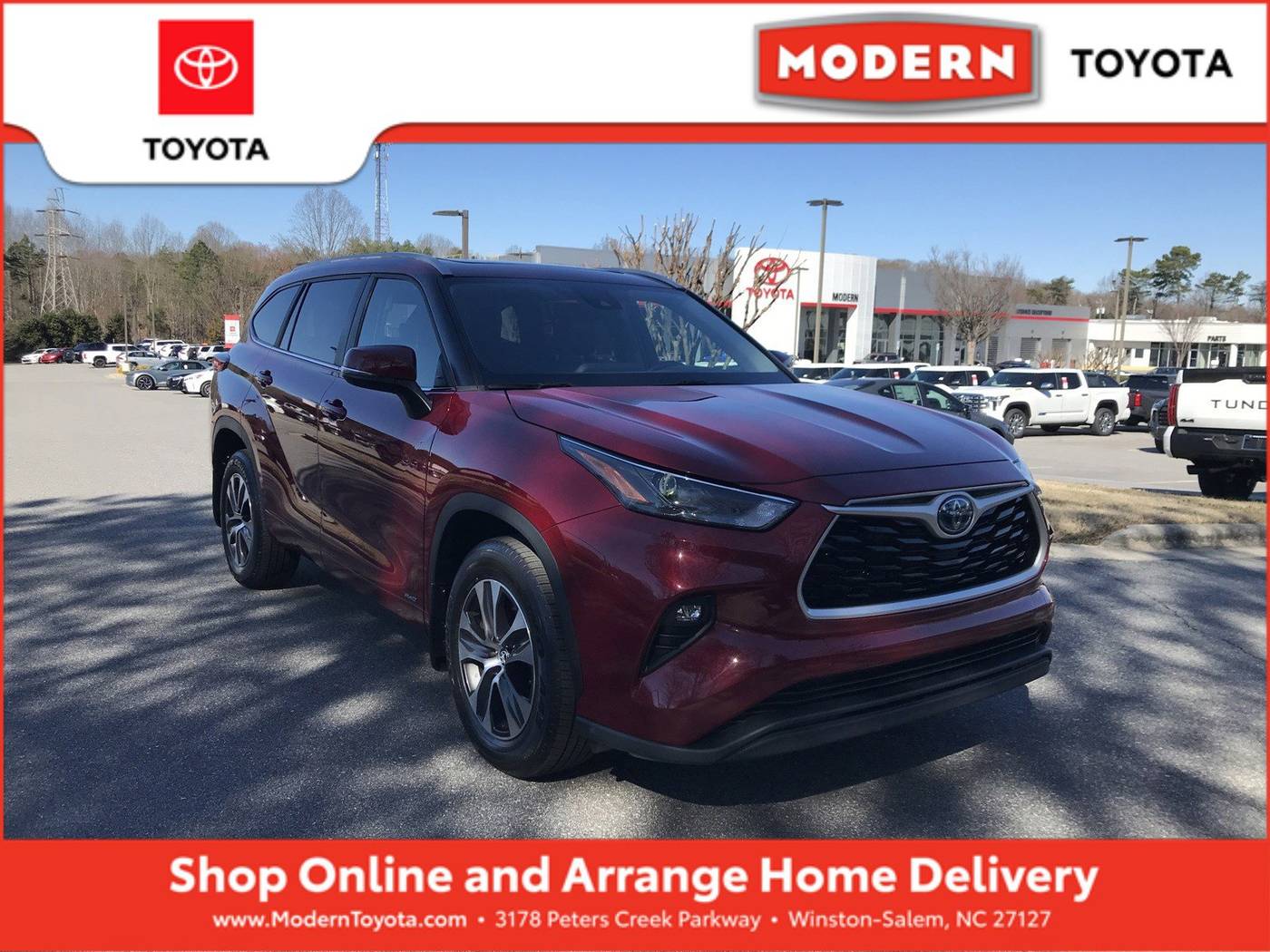 2023 Toyota Highlander Hybrid XLE — SUV — 34,956 mi — Winston-Salem, NC