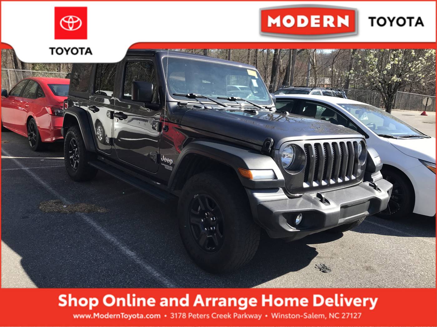 2018 Jeep Wrangler Sport — SUV — 70,821 mi — Winston-Salem, NC