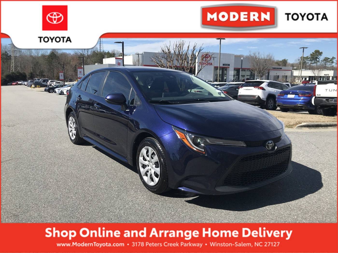 2021 Toyota Corolla LE — Sedan — 79,377 mi — Winston-Salem, NC