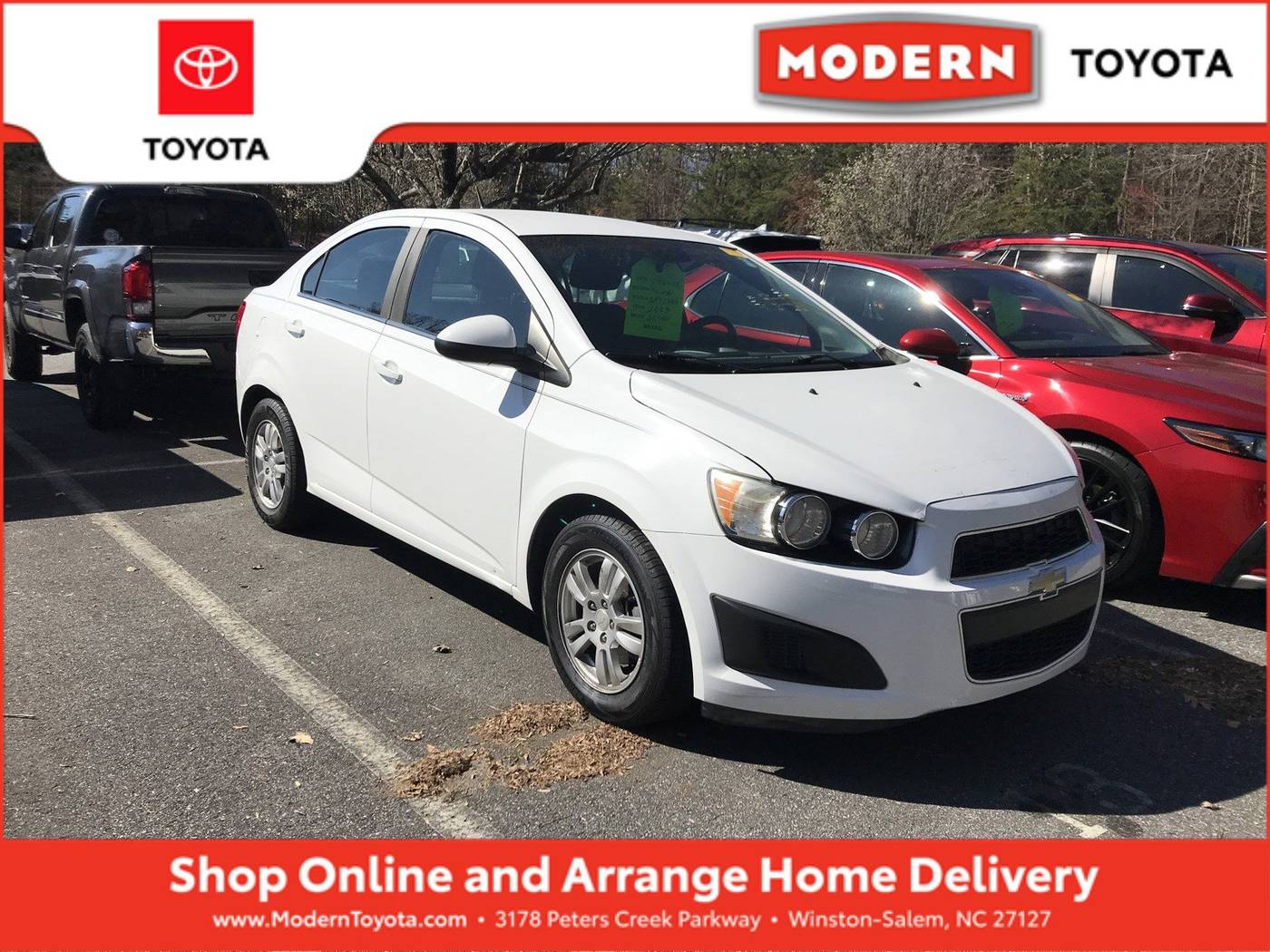2013 Chevrolet Sonic LT — Sedan — 65,661 mi — Winston-Salem, NC