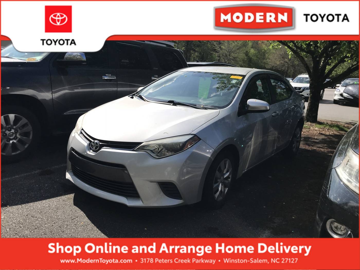 2015 Toyota Corolla LE — Sedan — 126,675 mi — Winston-Salem, NC