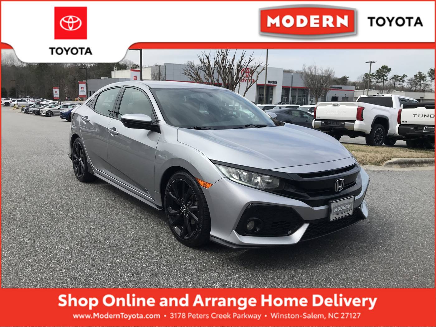 2018 Honda Civic Sport — Hatchback — 101,695 mi — Winston-Salem, NC