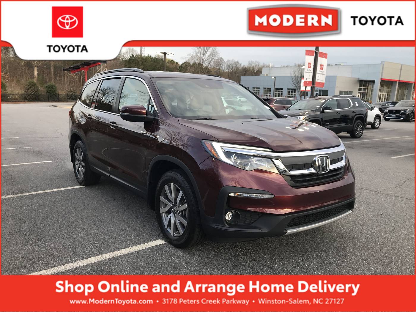 2020 Honda Pilot EX-L — SUV — 104,522 mi — Winston-Salem, NC