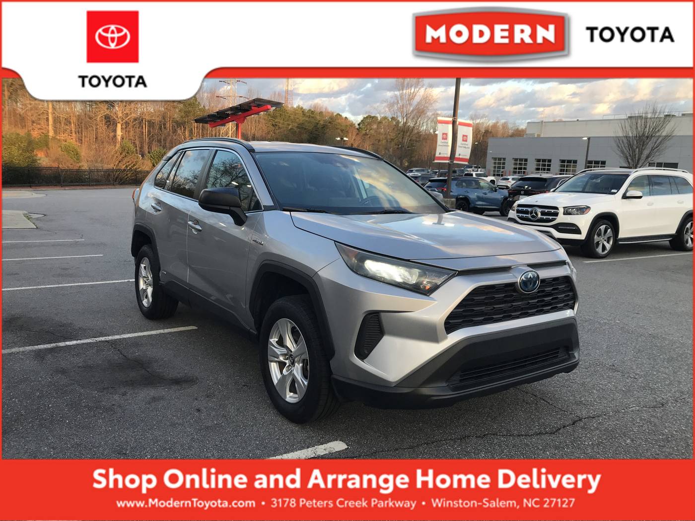 2019 Toyota RAV4 Hybrid LE — SUV — 41,750 mi — Winston-Salem, NC