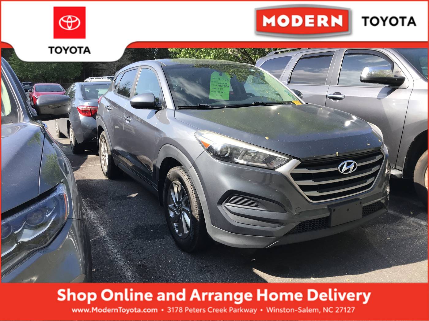 2018 Hyundai Tucson SE — SUV — 93,303 mi — Winston-Salem, NC