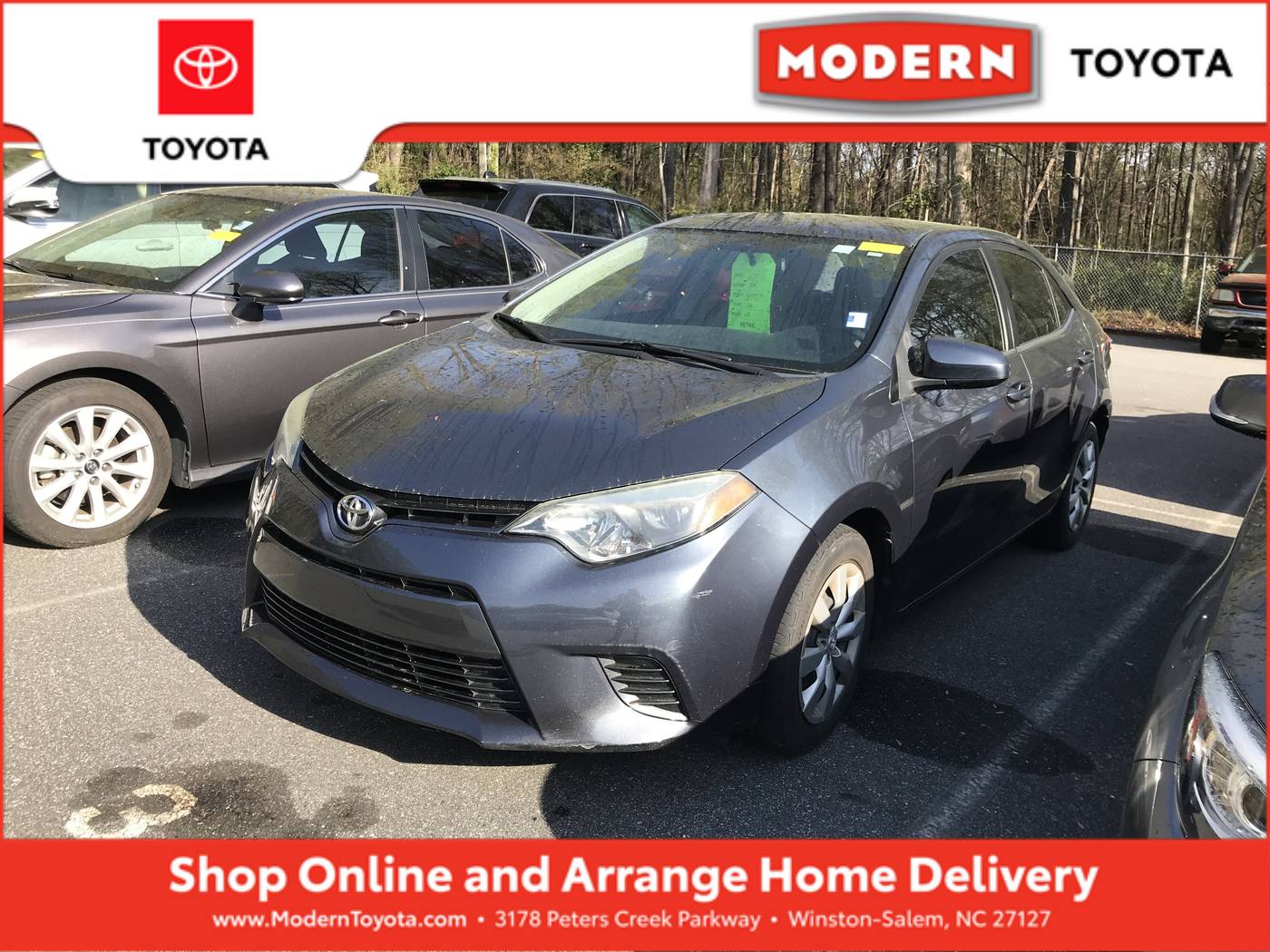 2015 Toyota Corolla LE — Sedan — 68,176 mi — Winston-Salem, NC