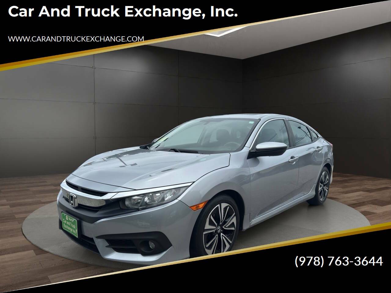2016 Honda Civic EX-T — Sedan — 83,987 mi — Rowley, MA
