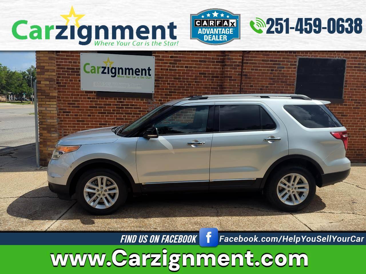 2013 Ford Explorer XLT — SUV — 156,255 mi — Mobile, AL
