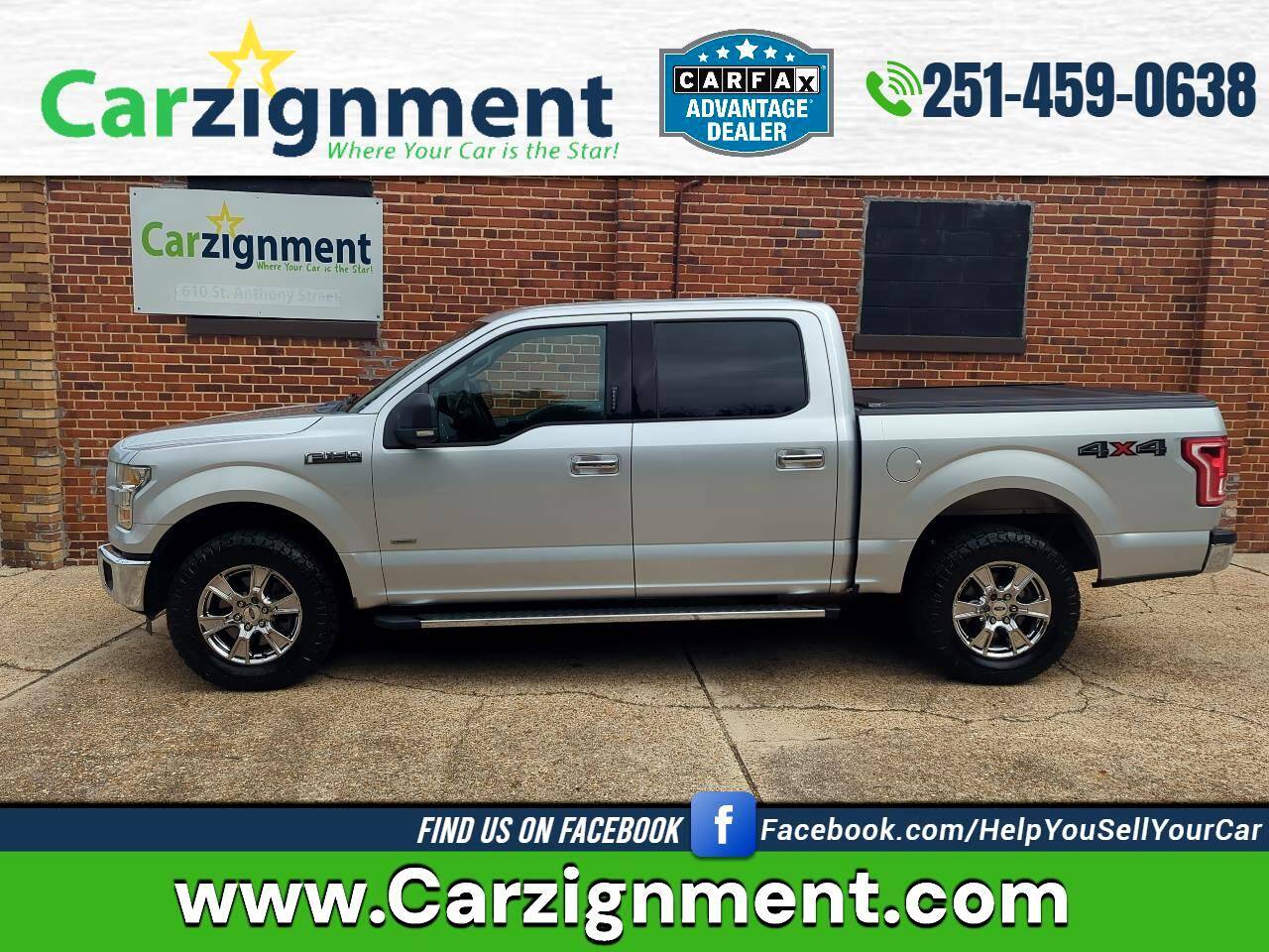 2015 Ford F-150 XLT — Pickup Truck — 168,657 mi — Mobile, AL