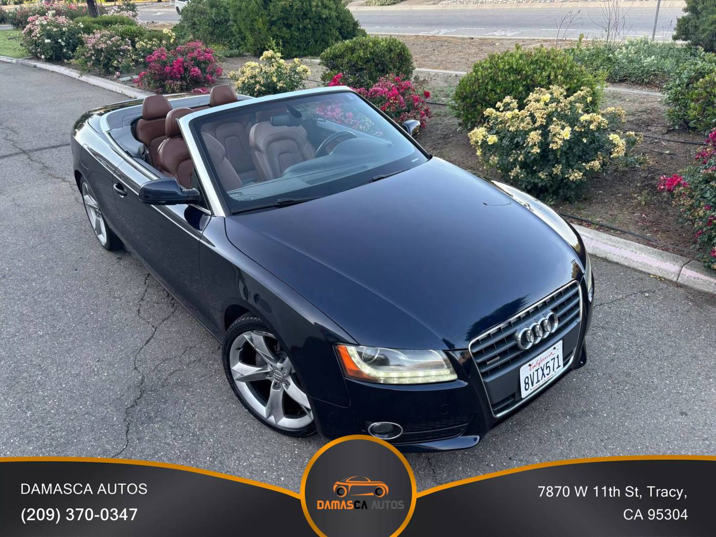 2011 Audi A5 Premium Plus — Convertible — 110,204 mi — Tracy, CA