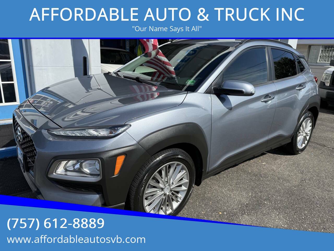 2018 Hyundai Kona SEL — SUV — 76,361 mi — Virginia Beach, VA