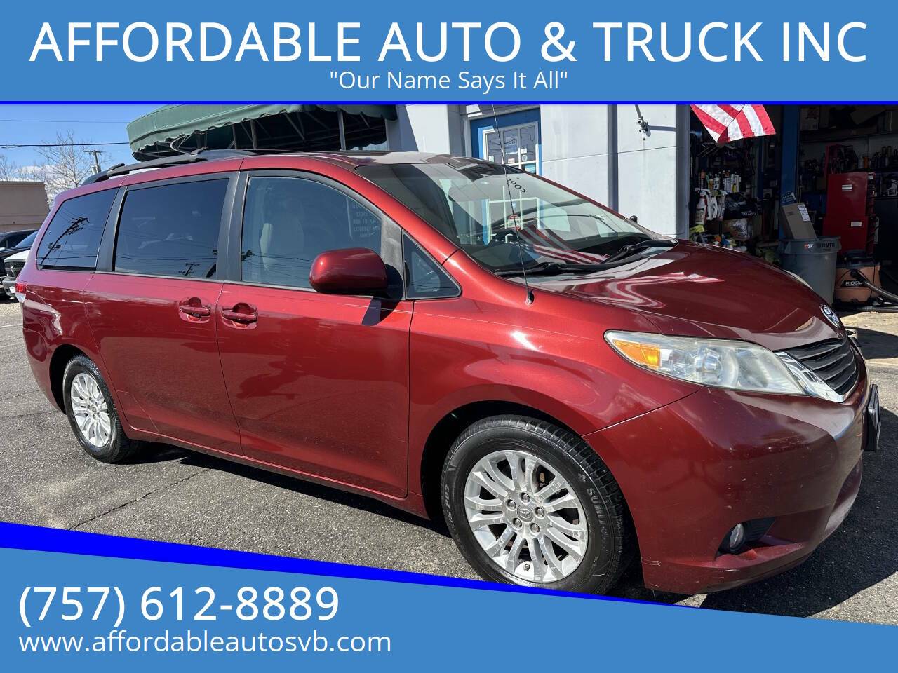 2014 Toyota Sienna XLE — Minivan — 137,082 mi — Virginia Beach, VA