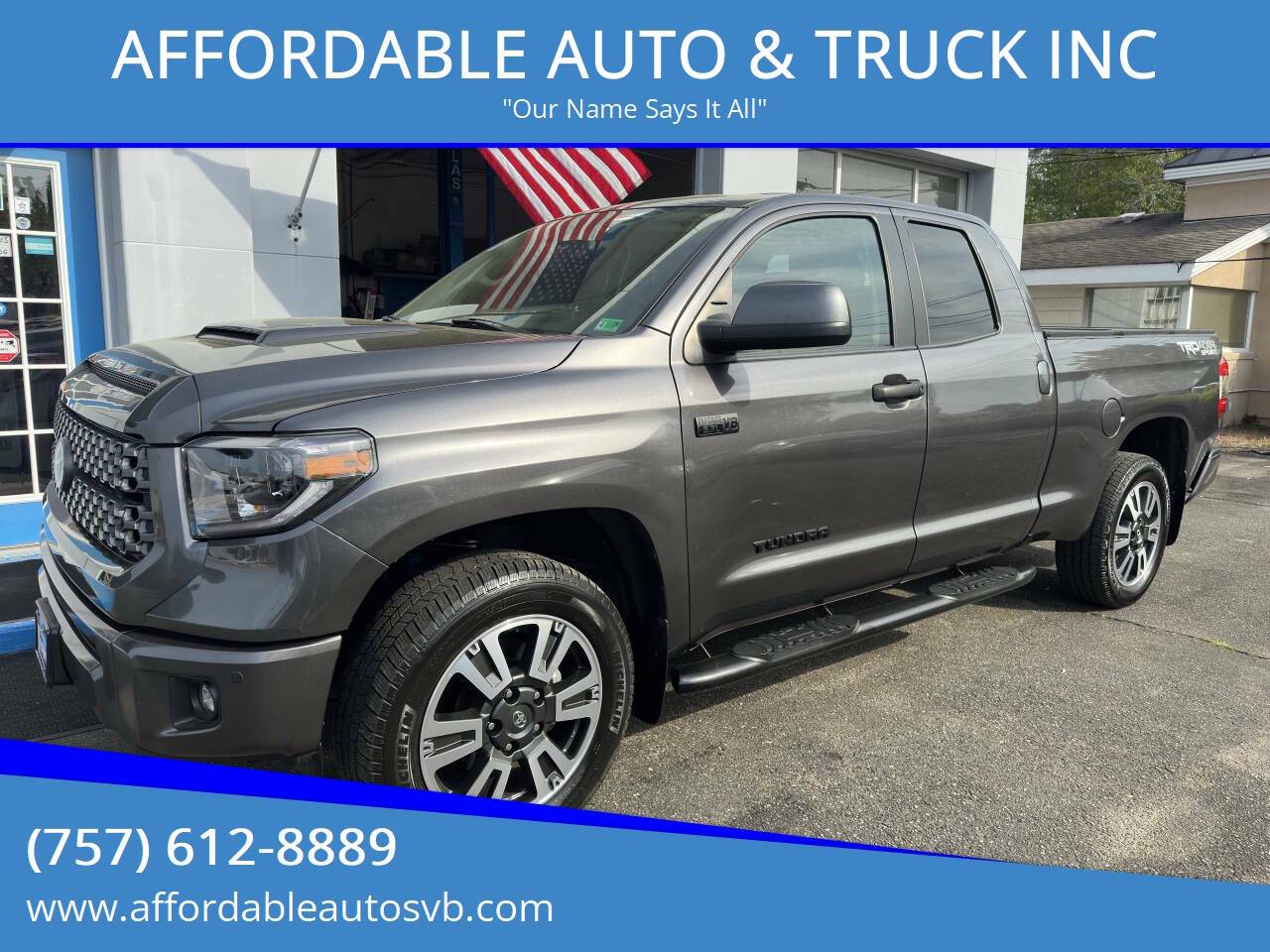 2020 Toyota Tundra SR5 — Pickup Truck — 73,992 mi — Virginia Beach, VA