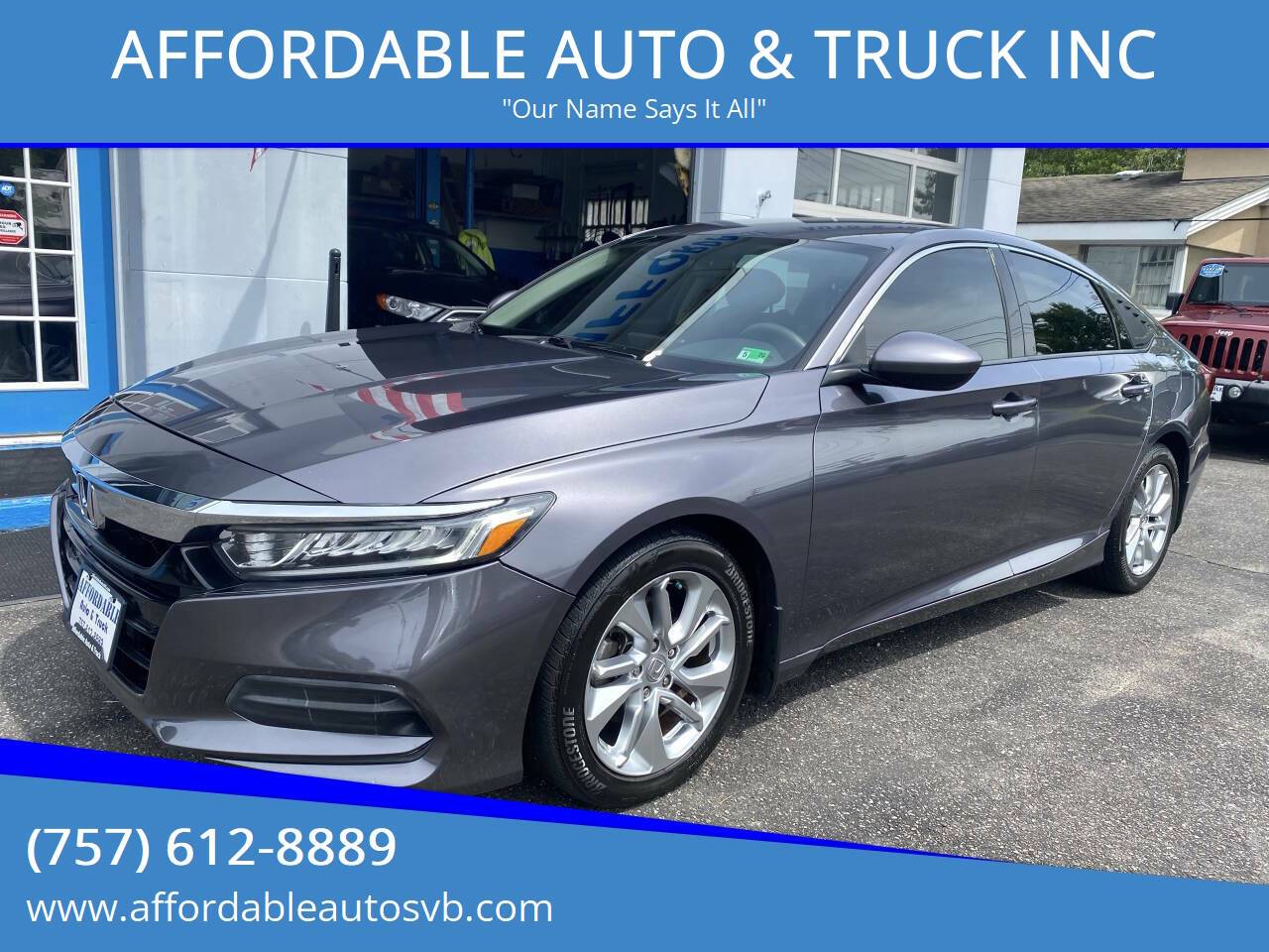 2019 Honda Accord LX — Sedan — 132,813 mi — Virginia Beach, VA