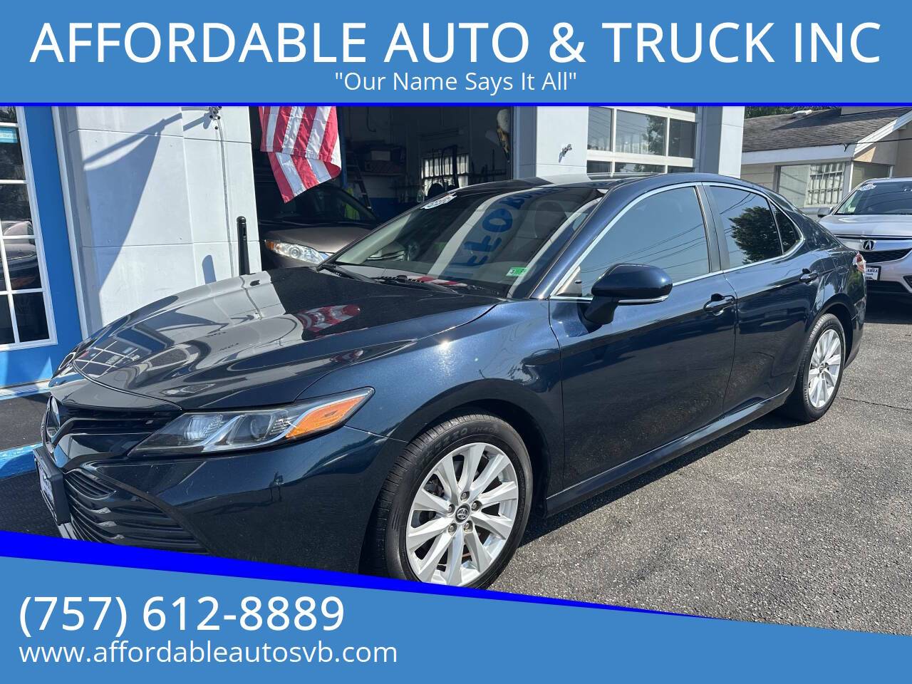 2020 Toyota Camry LE — Sedan — 190,335 mi — Virginia Beach, VA