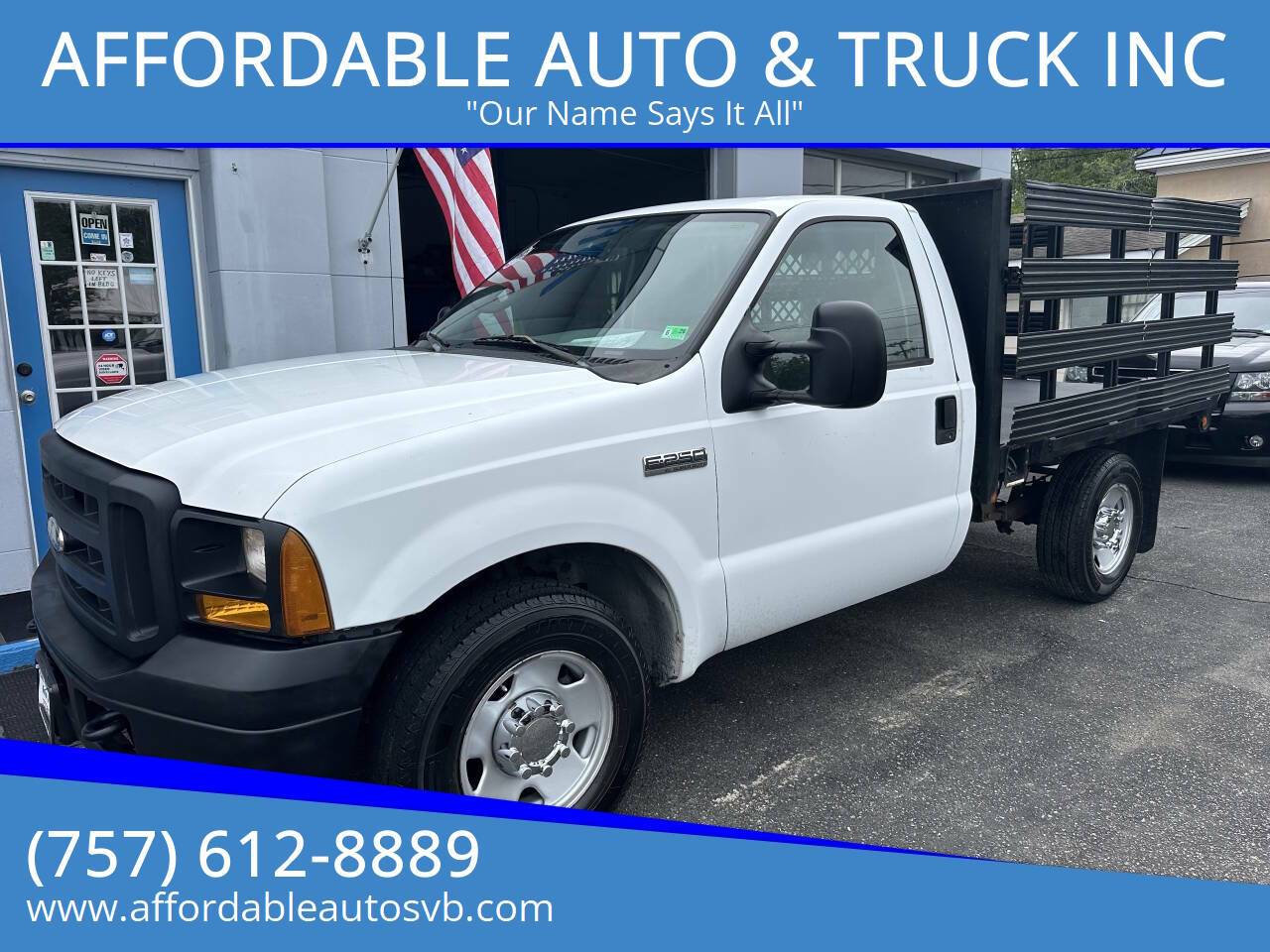 2007 Ford Super Duty F-250 XL — Pickup Truck — 60,936 mi — Virginia Beach, VA