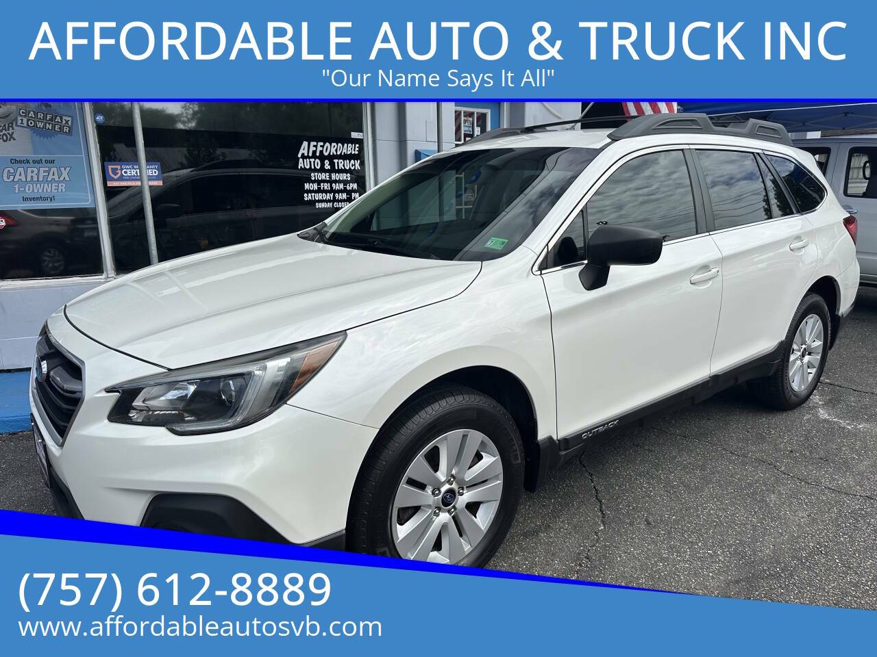 2018 Subaru Outback 2.5i — SUV — 138,213 mi — Virginia Beach, VA