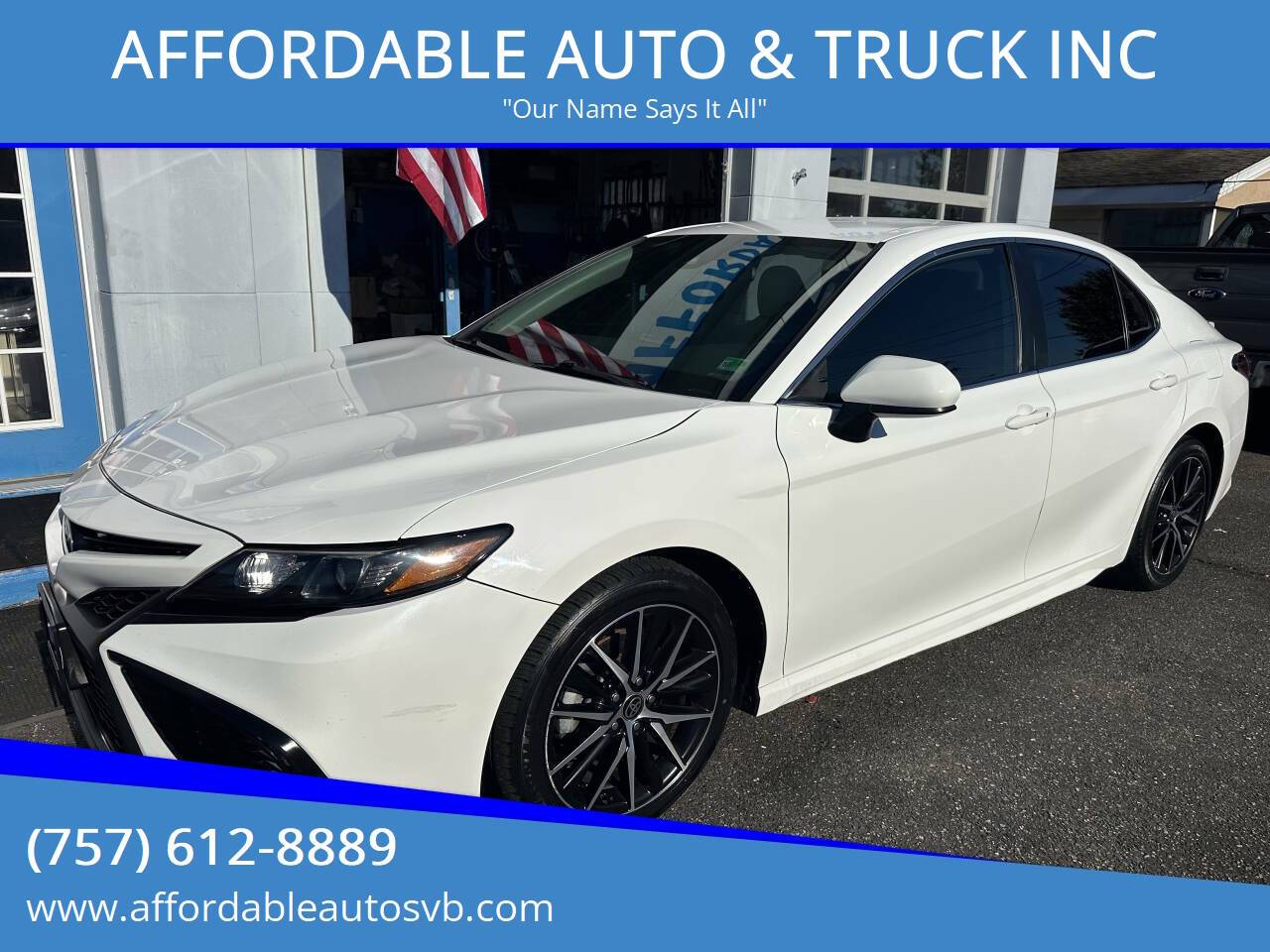 2021 Toyota Camry SE — Sedan — 155,066 mi — Virginia Beach, VA