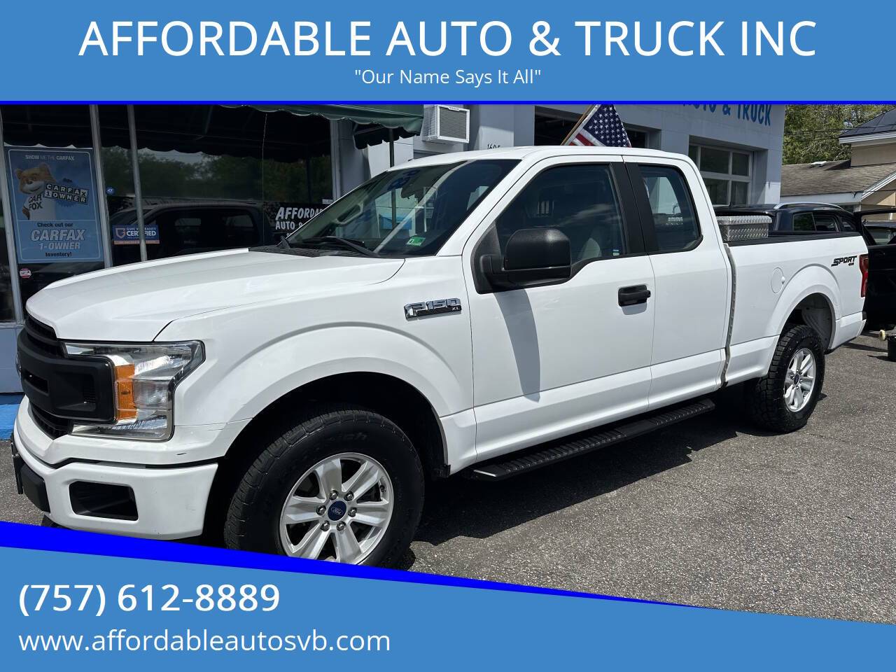 2018 Ford F-150 XL — Pickup Truck — 153,794 mi — Virginia Beach, VA