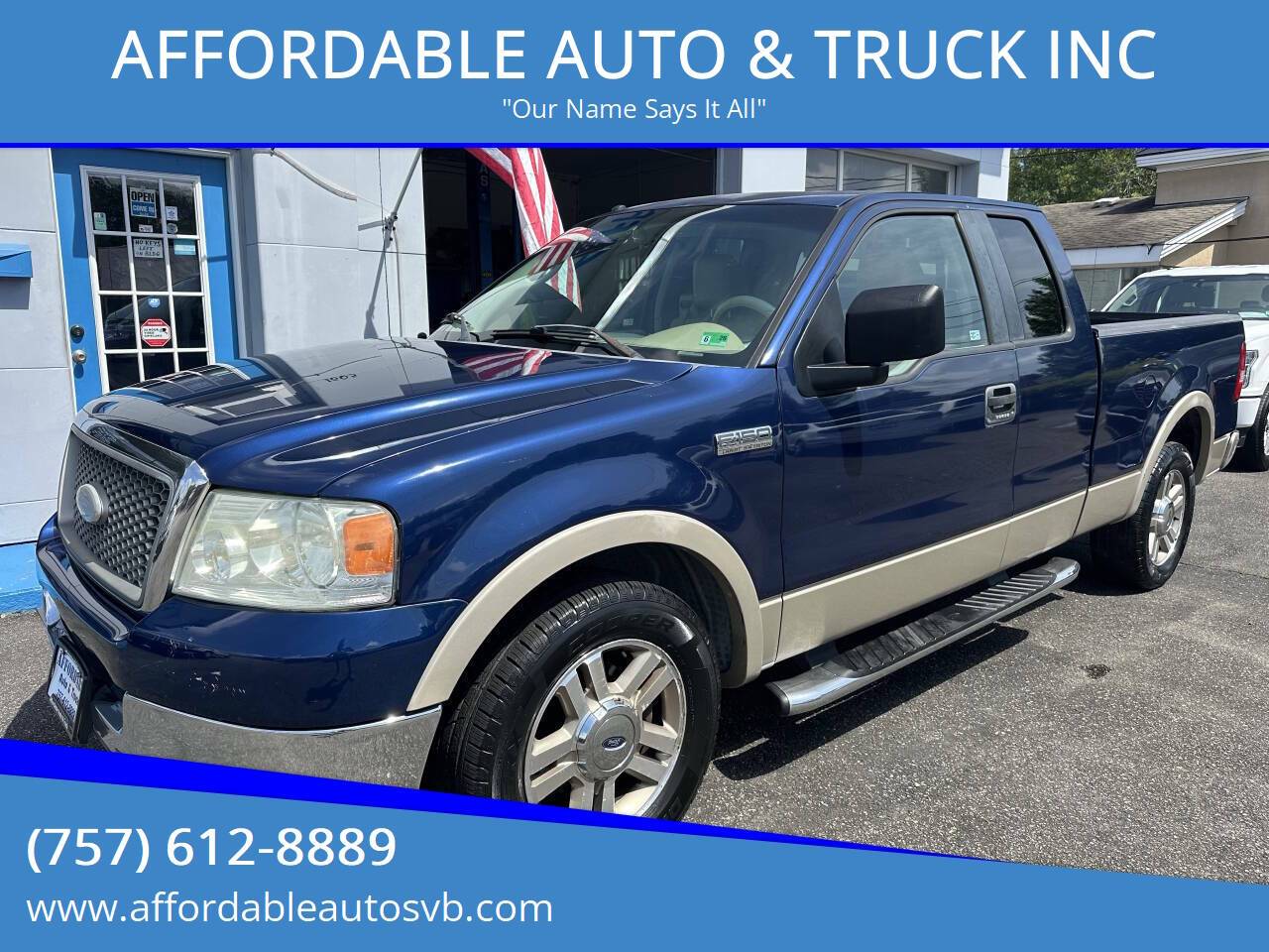 2007 Ford F-150 Lariat — Pickup Truck — 182,981 mi — Virginia Beach, VA