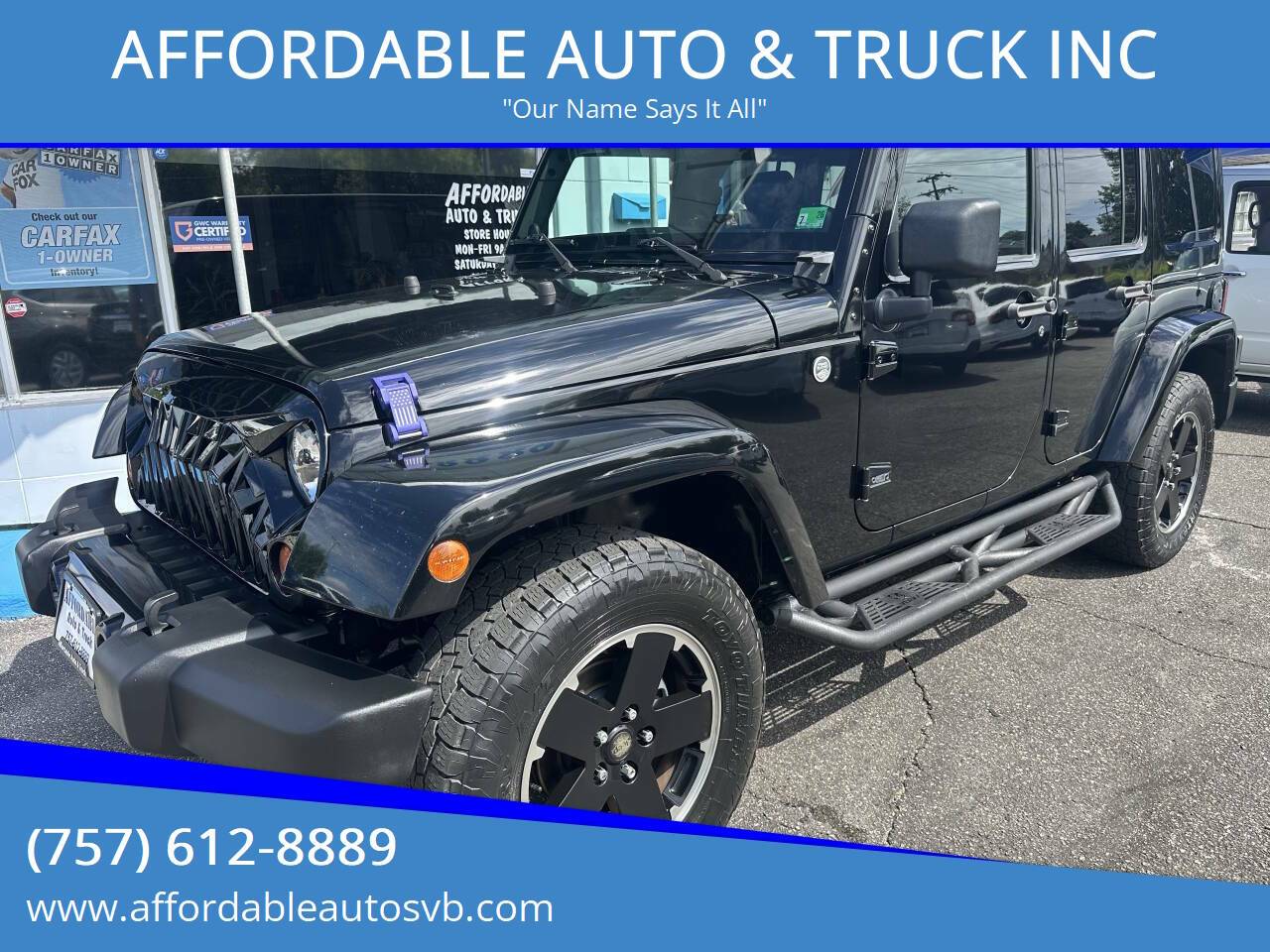 2012 Jeep Wrangler Altitude — SUV — 131,923 mi — Virginia Beach, VA