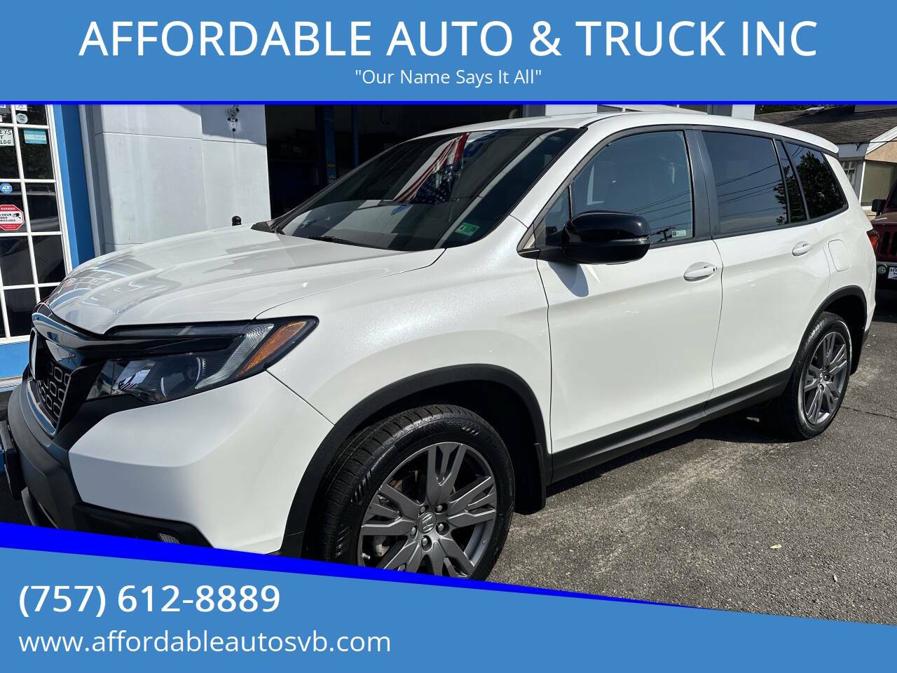 2021 Honda Passport EX-L — SUV — 169,354 mi — Virginia Beach, VA
