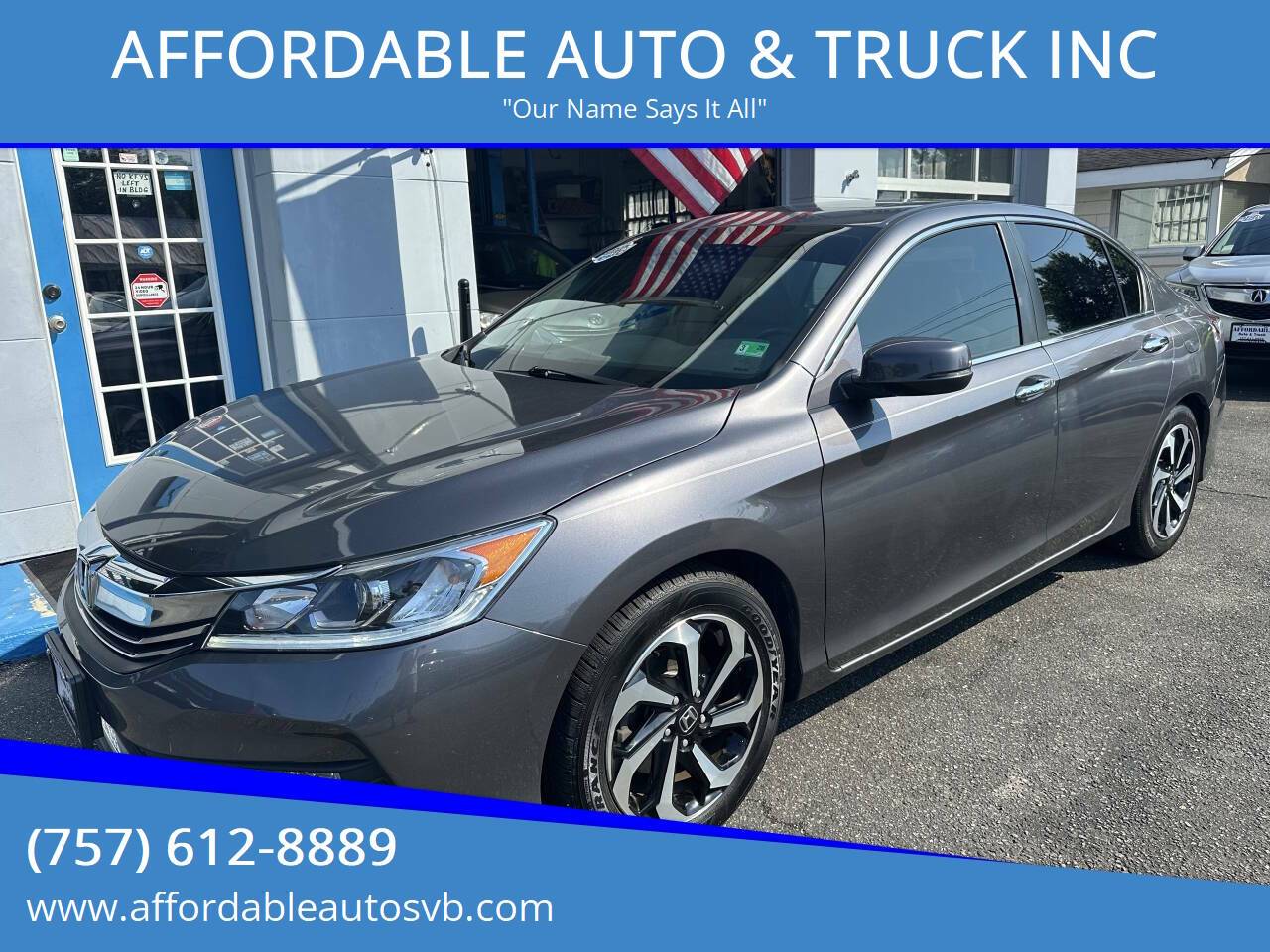 2017 Honda Accord EX-L — Sedan — 91,804 mi — Virginia Beach, VA