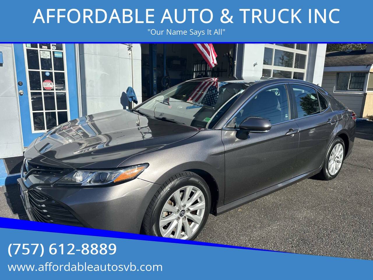 2018 Toyota Camry LE — Sedan — 97,413 mi — Virginia Beach, VA