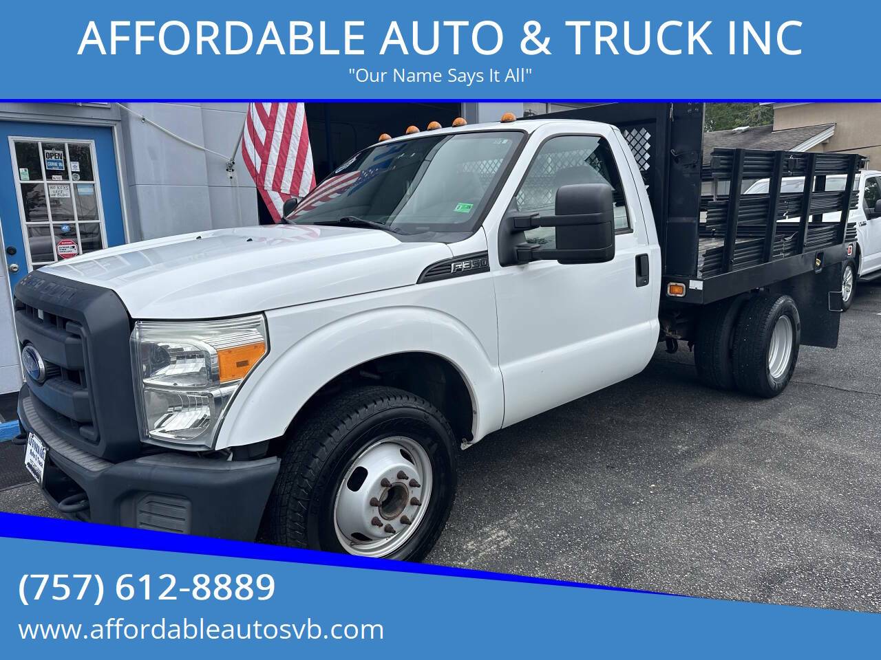 2015 Ford Super Duty F-350 Chassis Cab XL — Chassis Cab Truck — 15,194 mi — Virginia Beach, VA