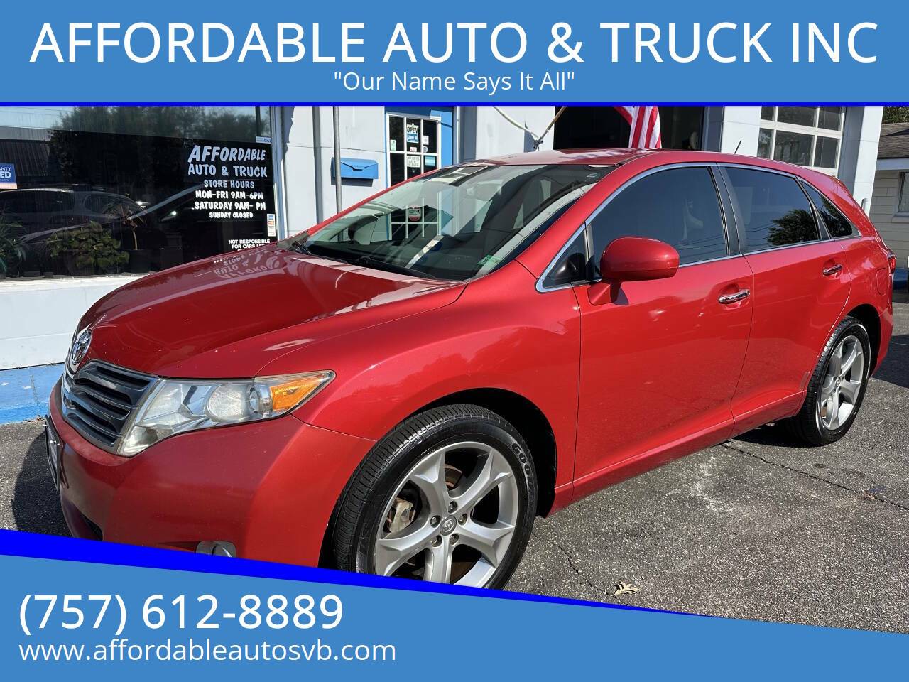 2009 Toyota Venza Base V6 — SUV — 172,912 mi — Virginia Beach, VA