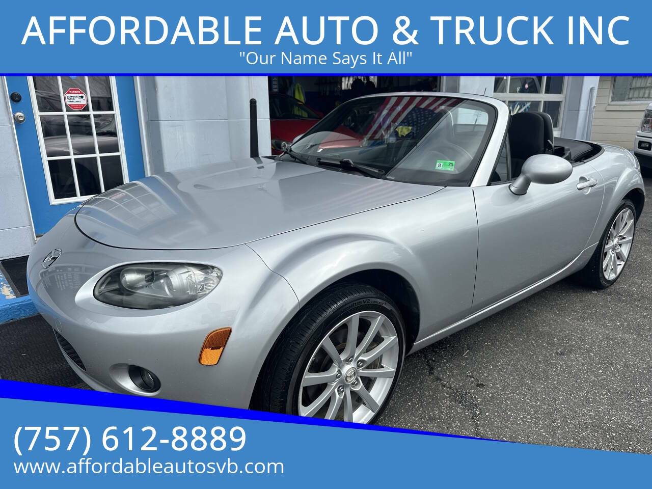 2008 Mazda MX-5 Miata Touring — Convertible — 111,688 mi — Virginia Beach, VA