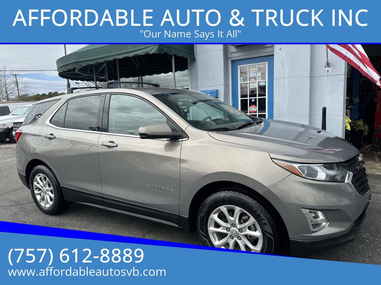 2018 Chevrolet Equinox LT — SUV — 103,921 mi — Virginia Beach, VA