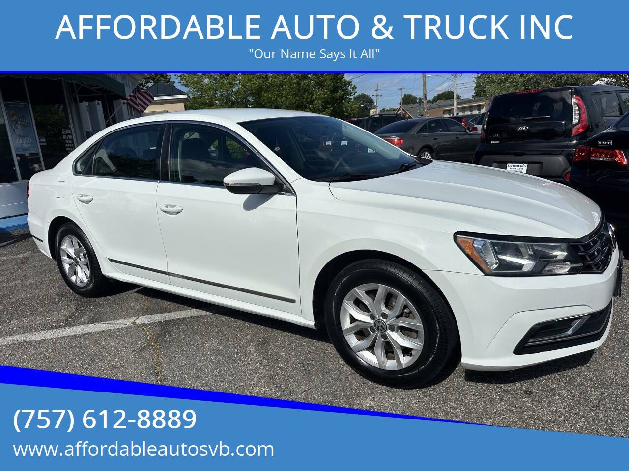 2016 Volkswagen Passat 1.8T S — Sedan — 113,997 mi — Virginia Beach, VA