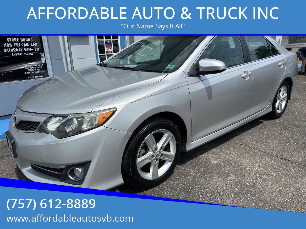 2013 Toyota Camry SE — Sedan — 140,533 mi — Virginia Beach, VA
