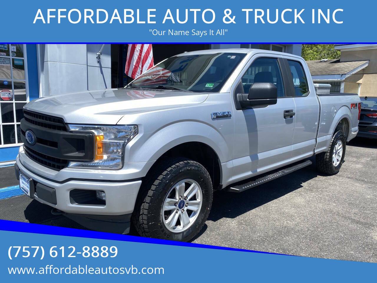 2018 Ford F-150 XL — Pickup Truck — 135,970 mi — Virginia Beach, VA