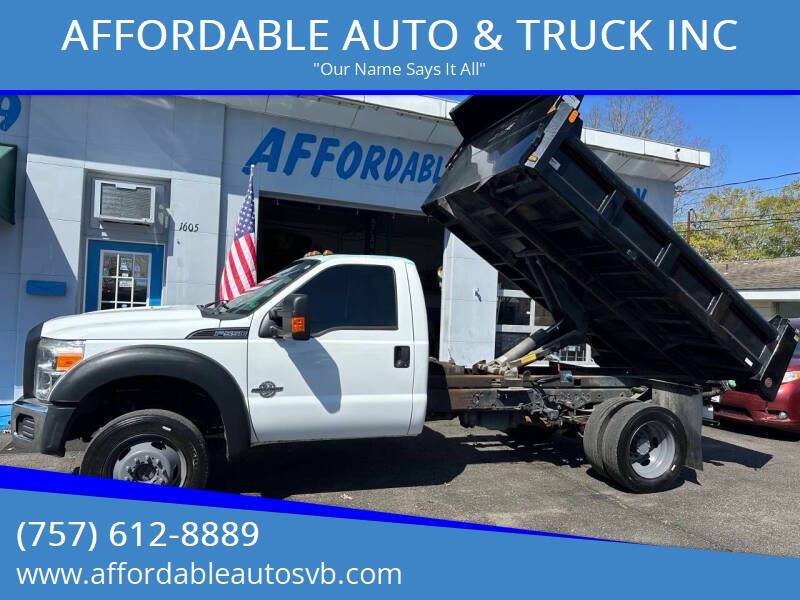 2016 Ford Super Duty F-550 Chassis Cab XLT — Chassis Cab Truck — 69,995 mi — Virginia Beach, VA