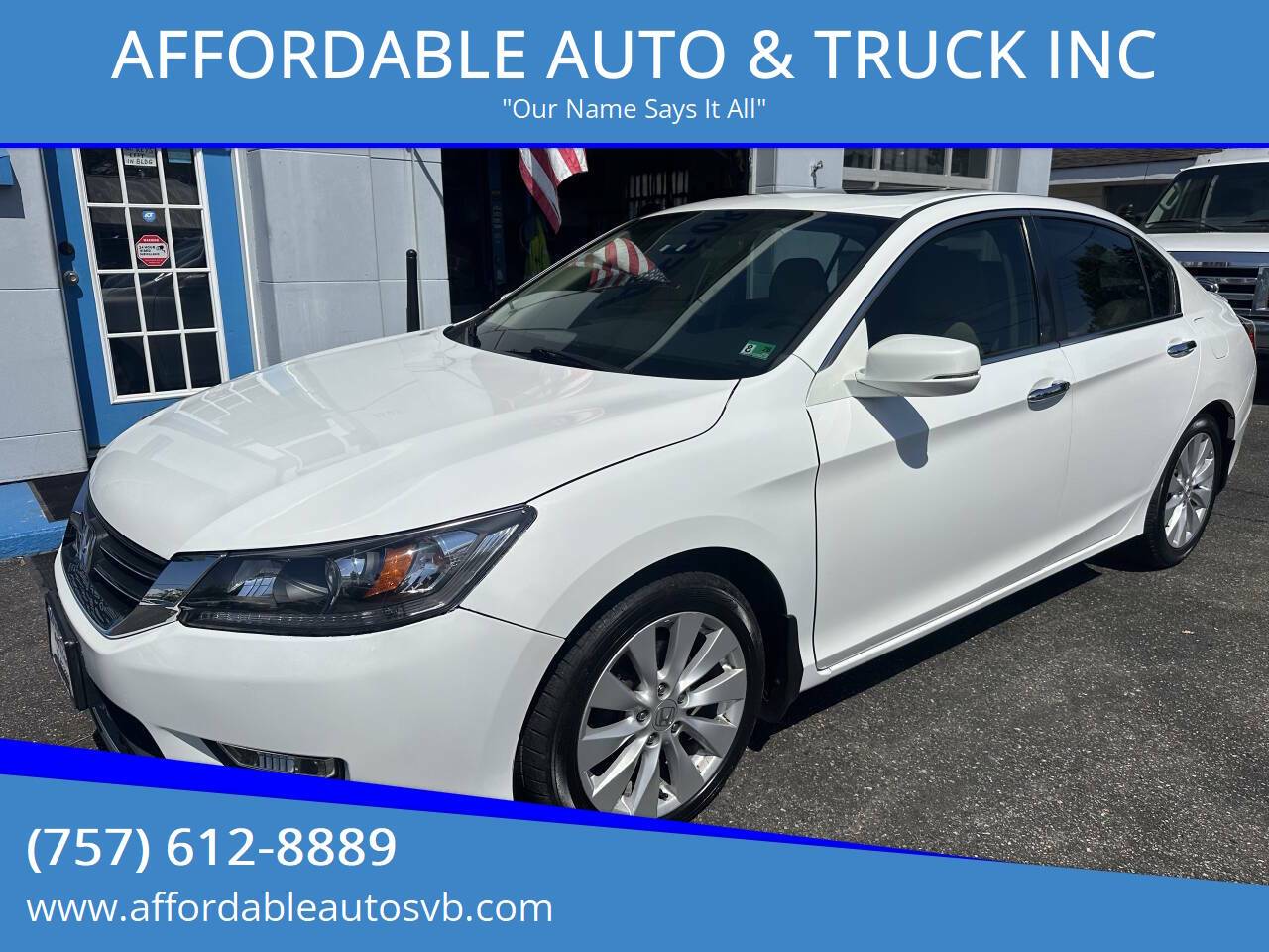 2015 Honda Accord EX — Sedan — 161,659 mi — Virginia Beach, VA