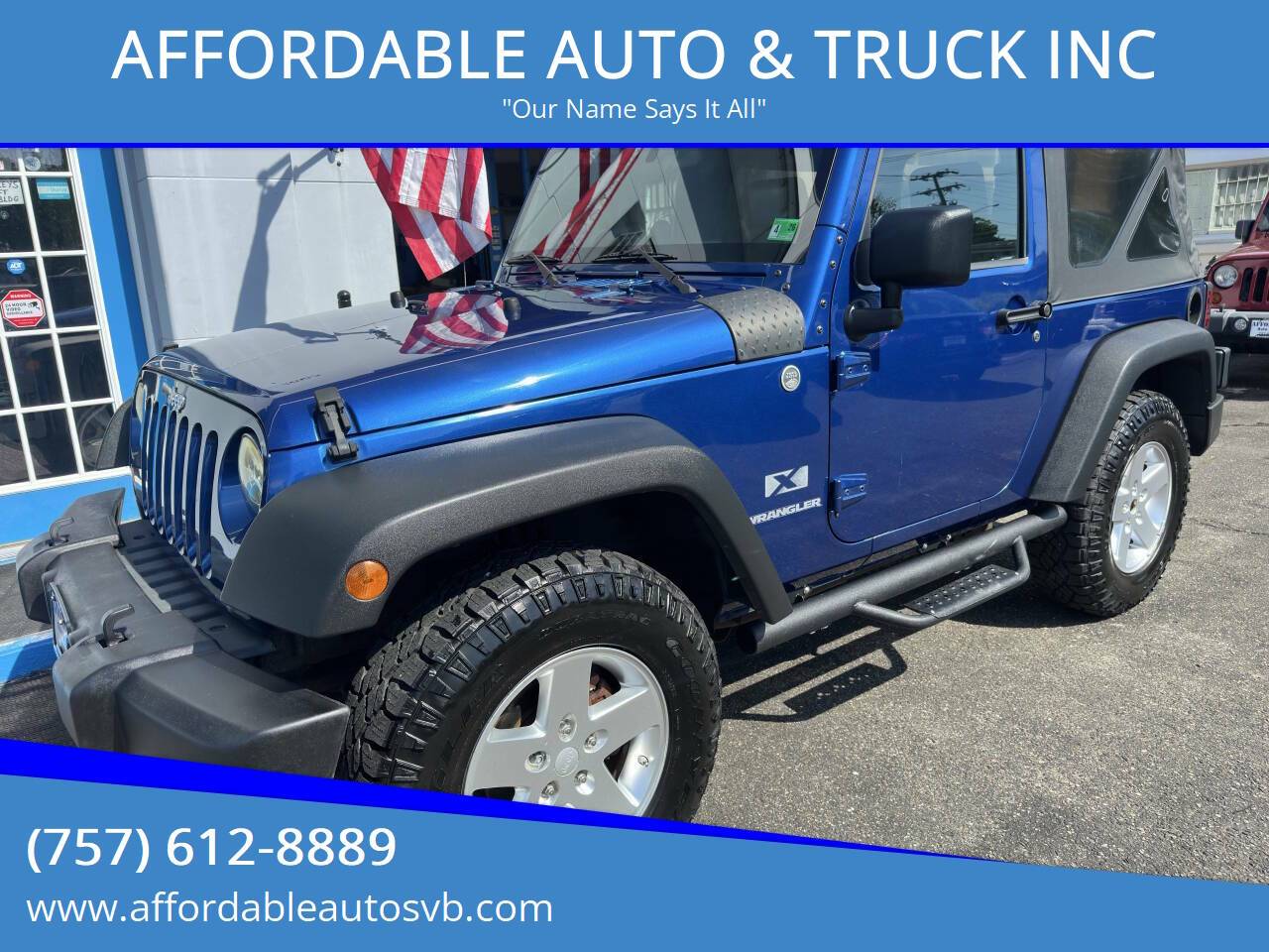 2009 Jeep Wrangler X — SUV — 126,060 mi — Virginia Beach, VA